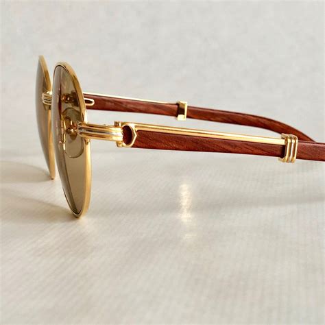 Lunettes Cartier en Bois pour Homme 